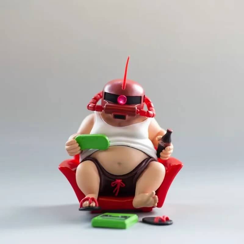 Chubby Virtual Reality Gamer Figure