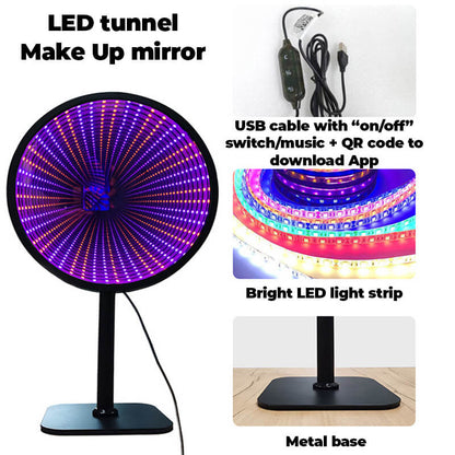 *NEW* LED Tunnel Make Up Mirror