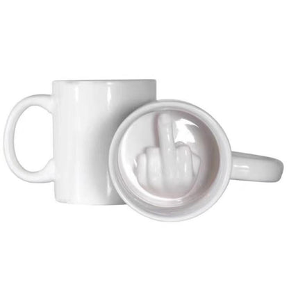 Middle Finger Coffee Cup