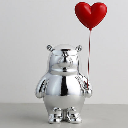 "Love Bears" Ceramic Decor