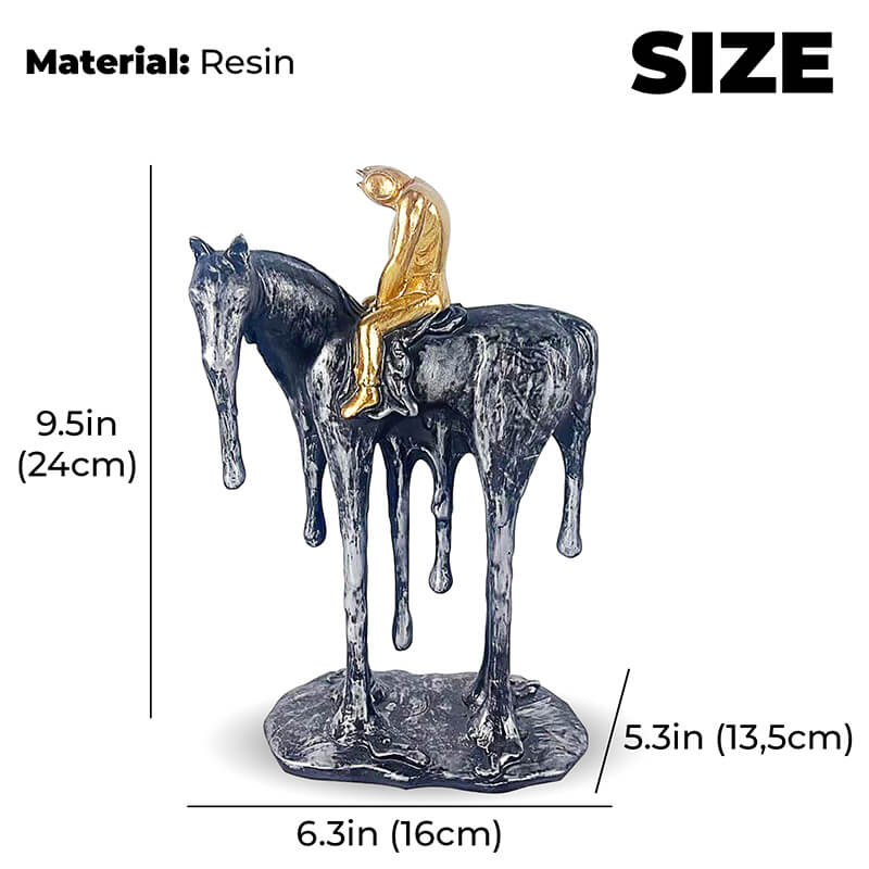 “Melting Horse” Statue