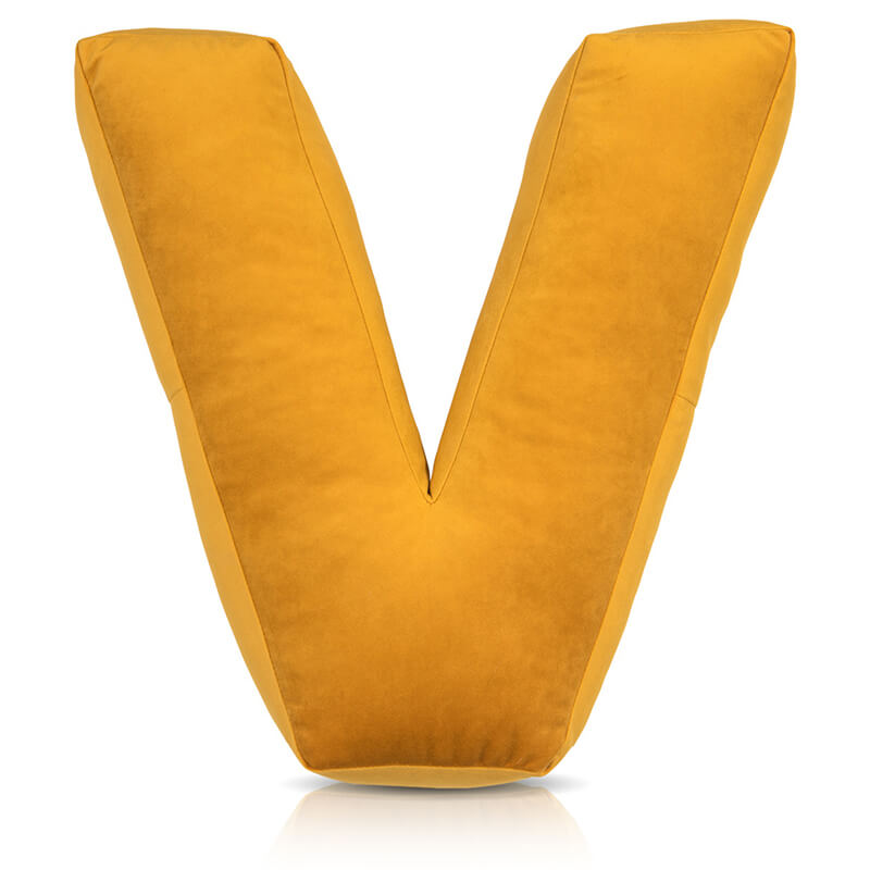 Letter Pillows Velour (16in/40cm)