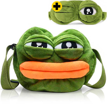 "Pepe The Sad Frog" Funny Plush Toys