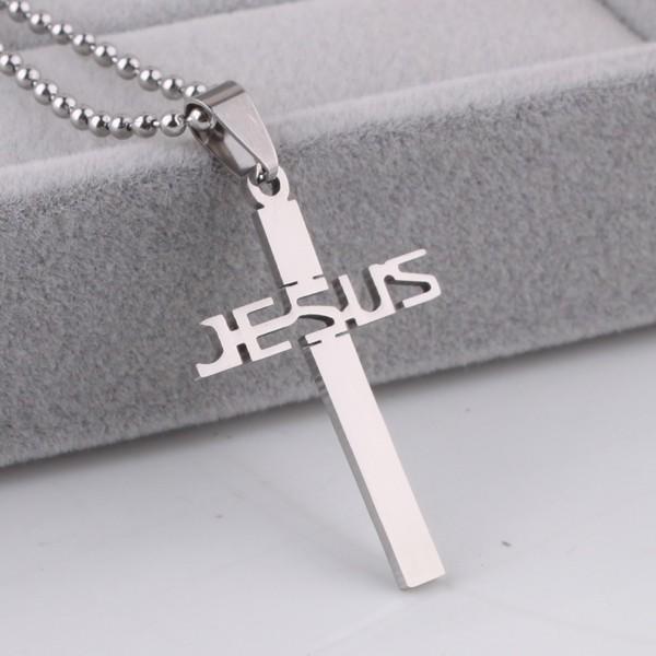 "JESUS" Holy Cross Necklace