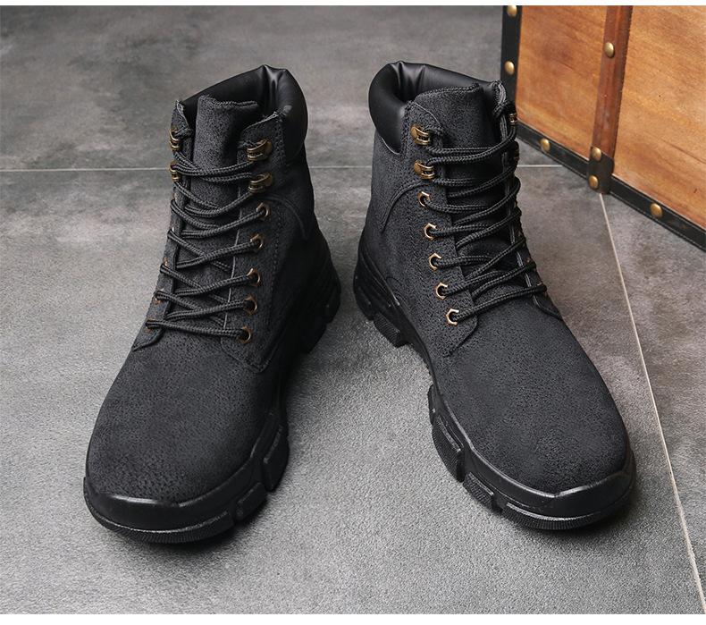 Classic LEISURE leather winter boots