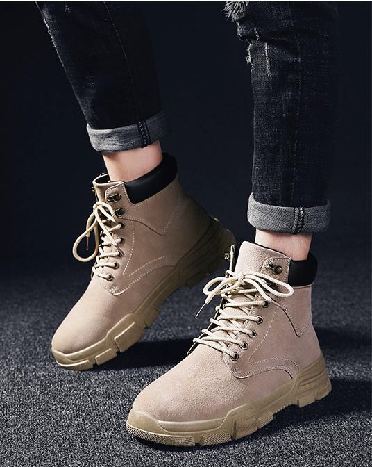 Classic LEISURE leather winter boots