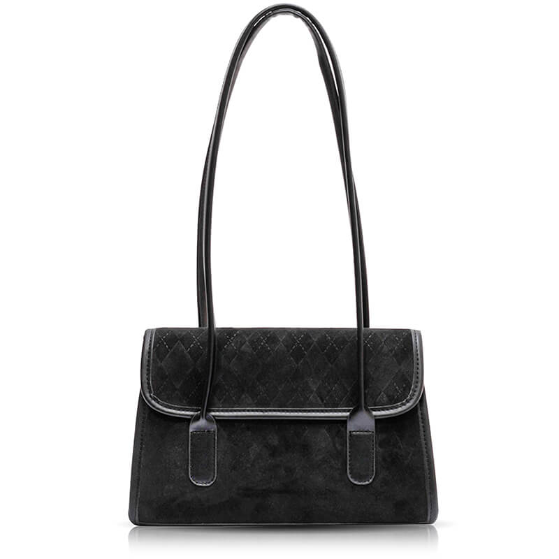 Women’s Classic Shoulder Bag with “Diamond” Pattern