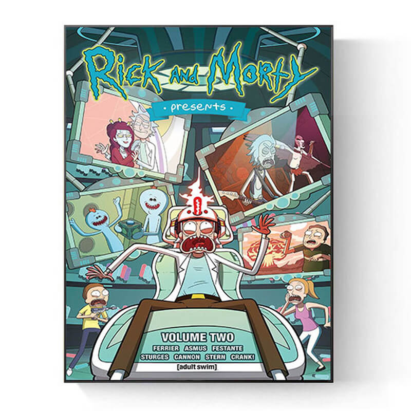 "Rick & Morty" Wall Art Pictures 12"x16" (Canvas/Framed)