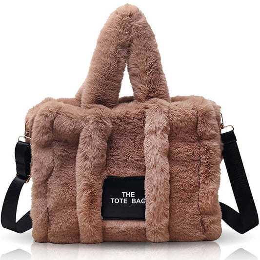 Women’s “THE TOTE BAG” Fluffy Shoulder Bag