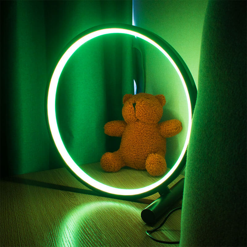 "RELAX" Dimmable Ring Light Decor