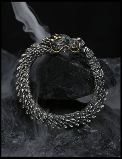 SARABUYA - Handmade Dragon Bracelet┃925 Silver