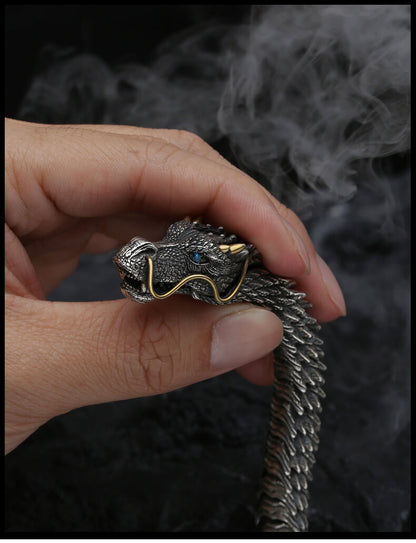 SARABUYA - Handmade Dragon Bracelet┃925 Silver