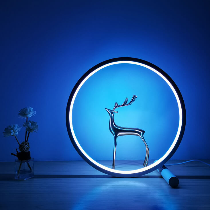 "RELAX" Dimmable Ring Light Decor