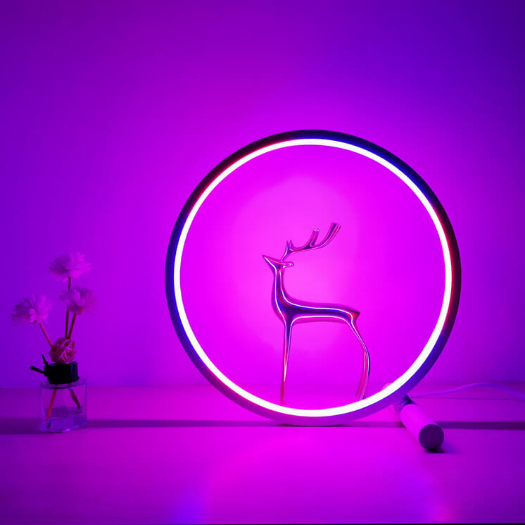 "RELAX" Dimmable Ring Light Decor