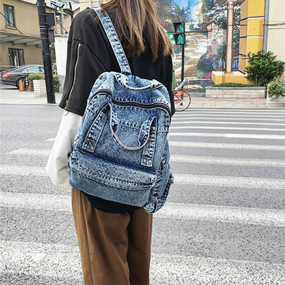JOOLI Backpack Denim Style