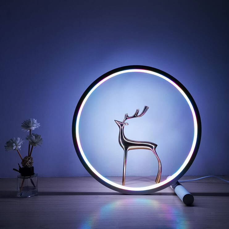 "RELAX" Dimmable Ring Light Decor