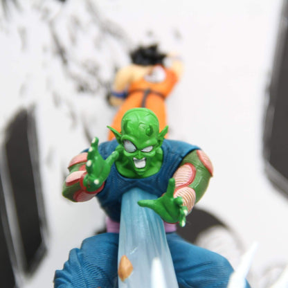 Son Goku Piccolo Fight Scene with LED Light ✪ “Dragon Ball” Action Figure (8 inch)